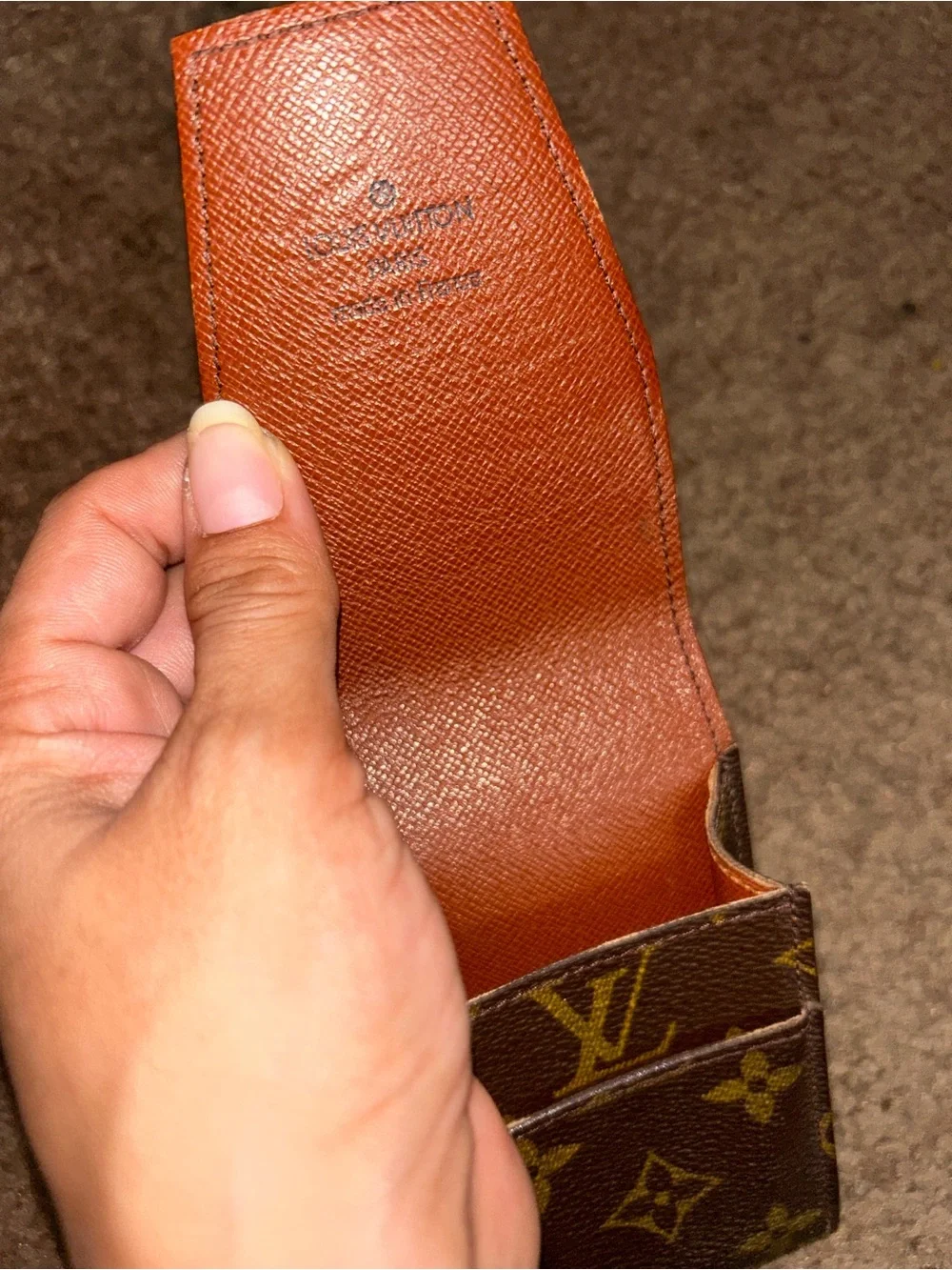 Authenic Vintage Discontinued Louis Vuitton Cigarette Case, Date Code CT0011 - Picture 3 of 11